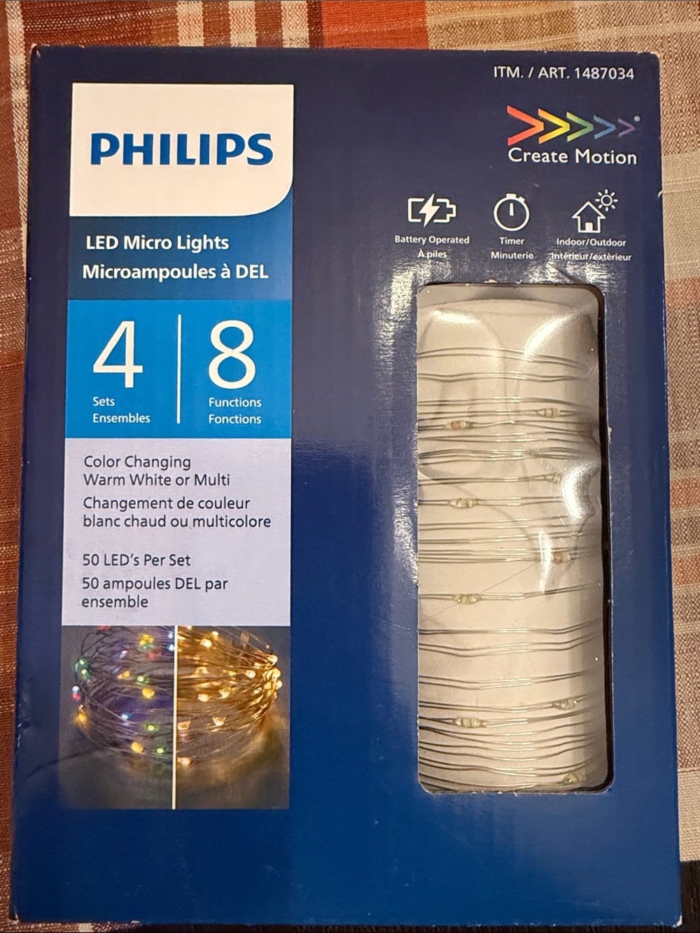 LED string lights - 4 sets - multifunctional - never opened
